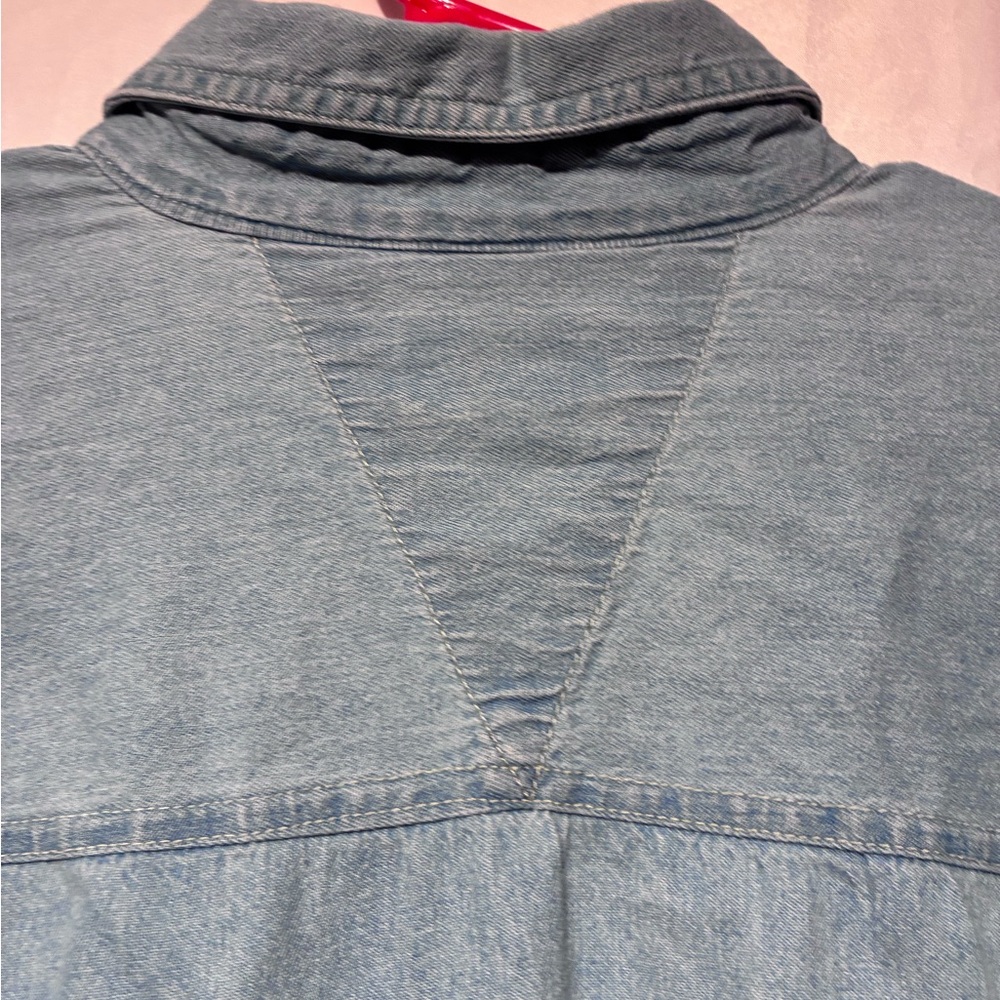 Men's Casual Blue Button Down Shirt XL vintage - Picture 8 of 12